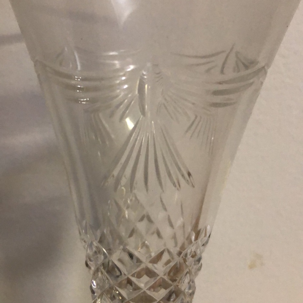 PAIR of Waterford champagne flute NWOT.
